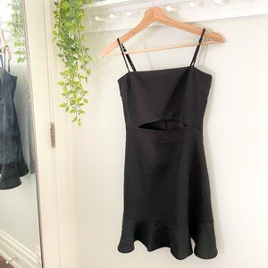 Lucy In the Sky Black Mini Dress